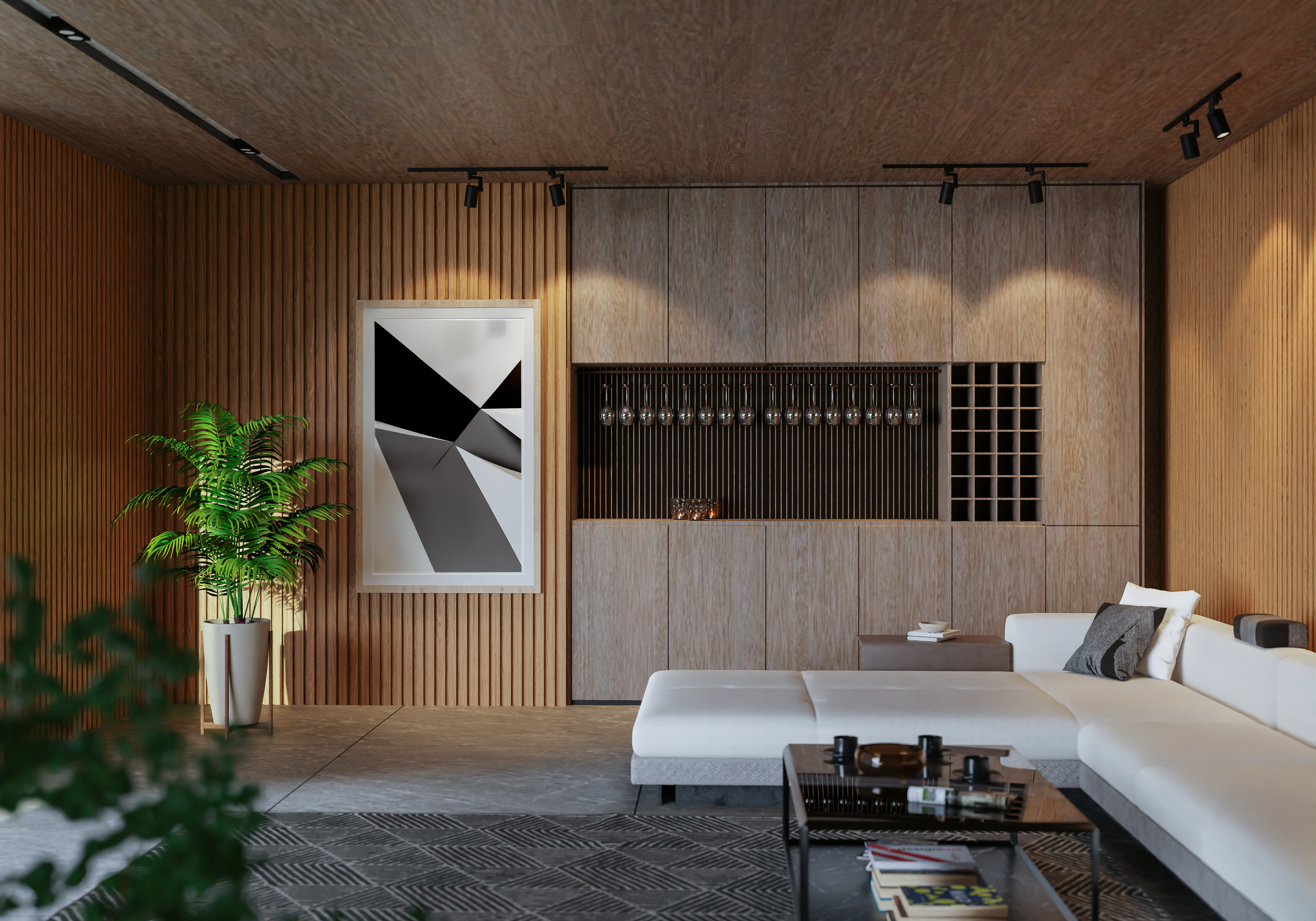 foto de sala projetado pela planeje moveis.